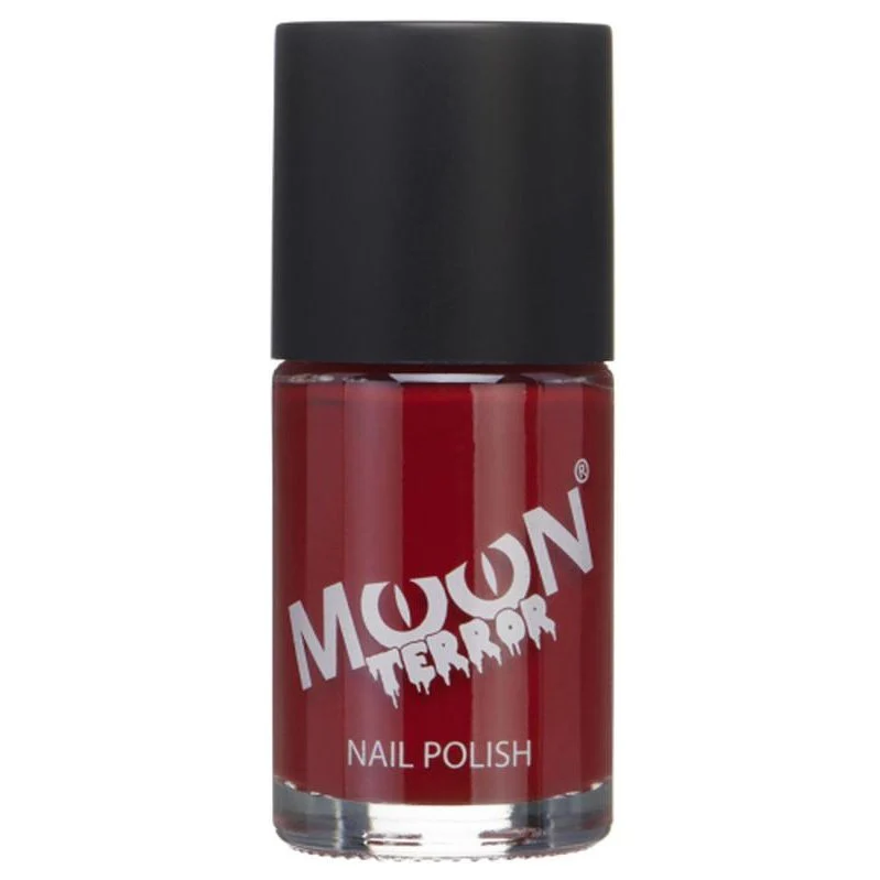 Moon Terror Halloween Nail Polish, Red - Image 2