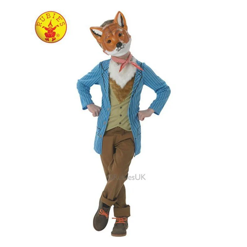 Mr. Fox Deluxe Tween Costume Size M (9 10 Yrs)
