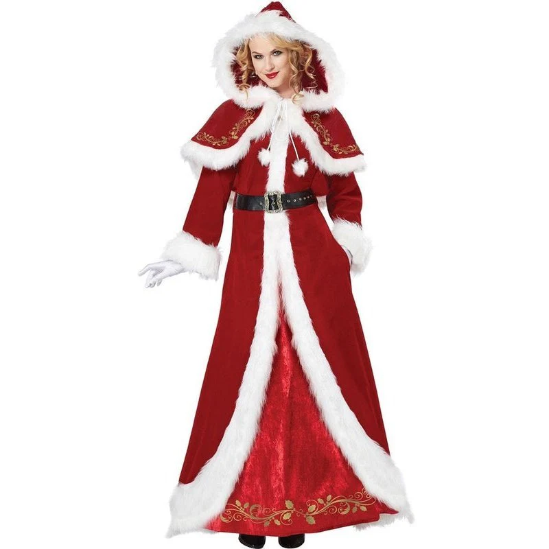 Mrs Claus Deluxe Women's Christmas Costume