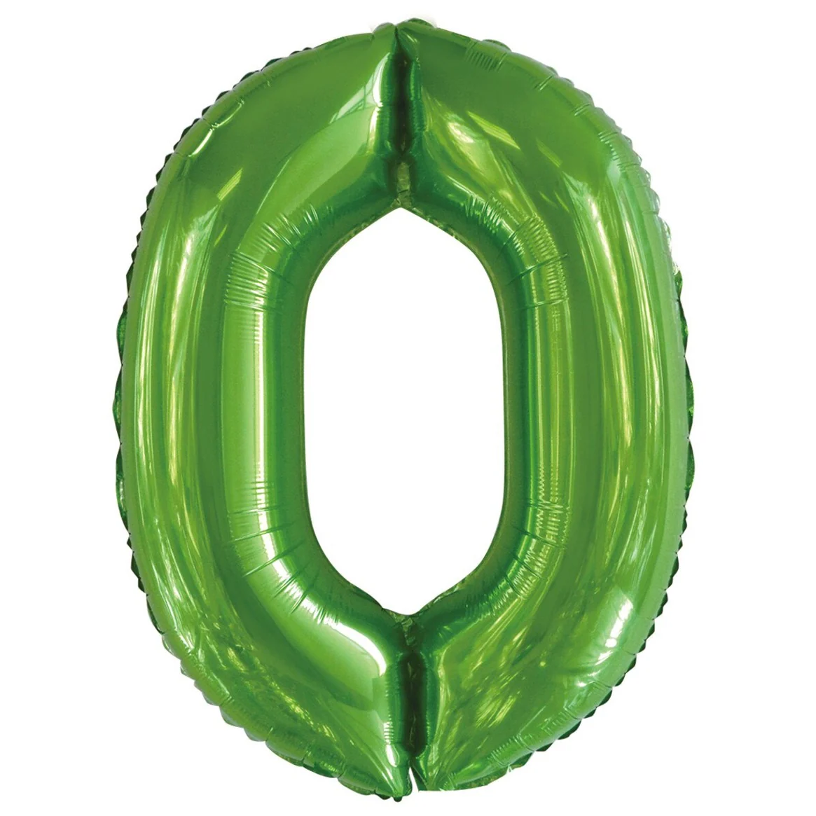 Number 0 Green Foil Balloon-86cm