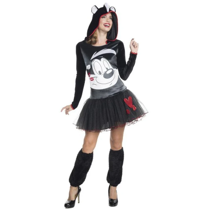 Pepe Le Pew Hooded Tutu Dress Size M