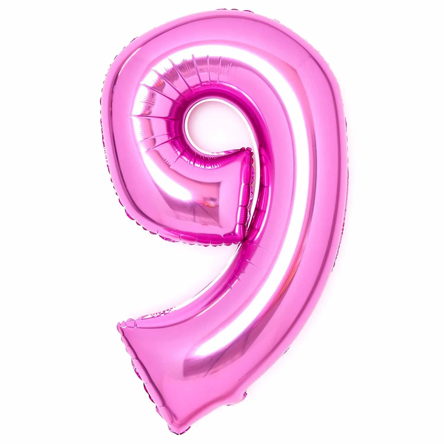 Pink Foil Number 9 Balloon 89cm