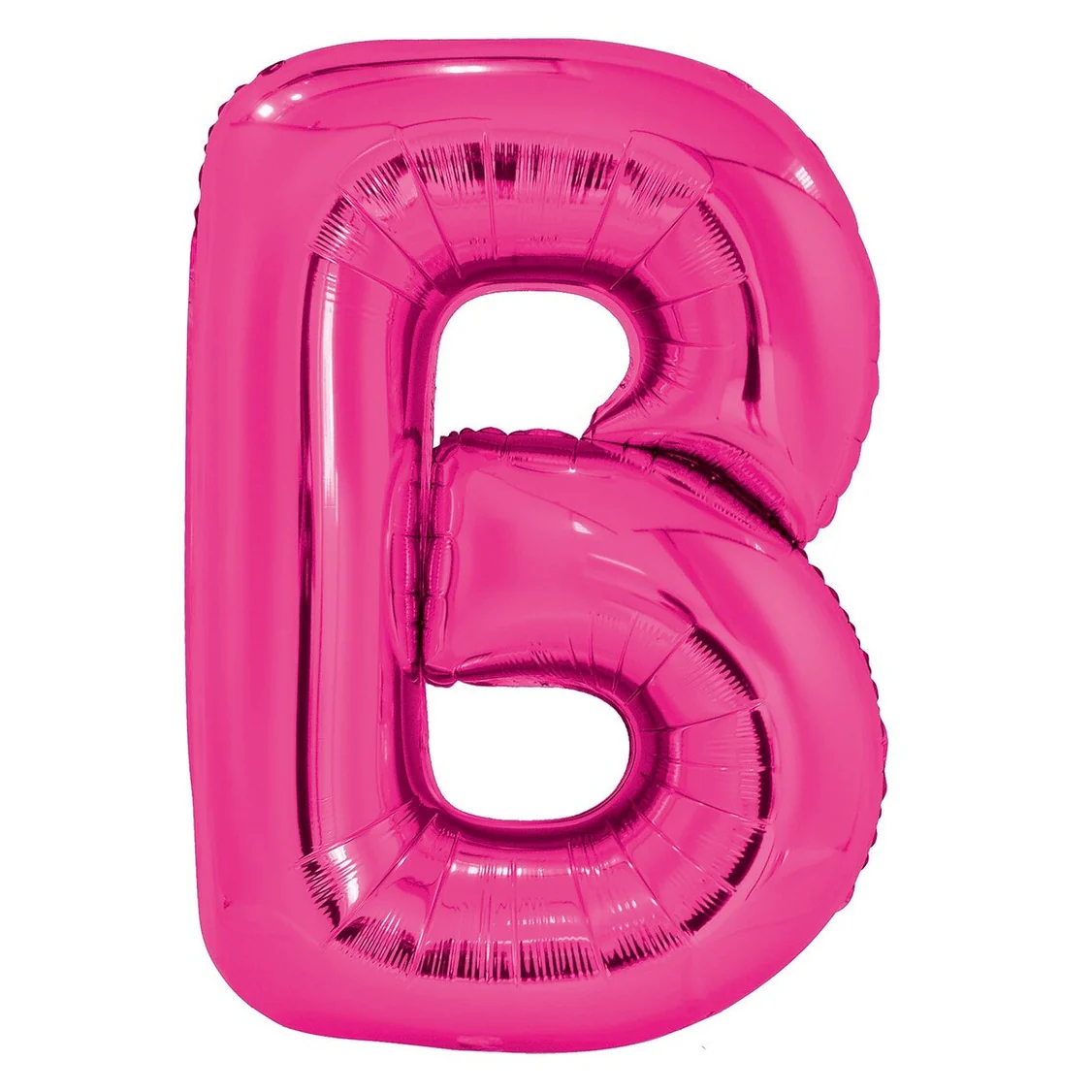 Pink Letter B Foil Balloon-86cm