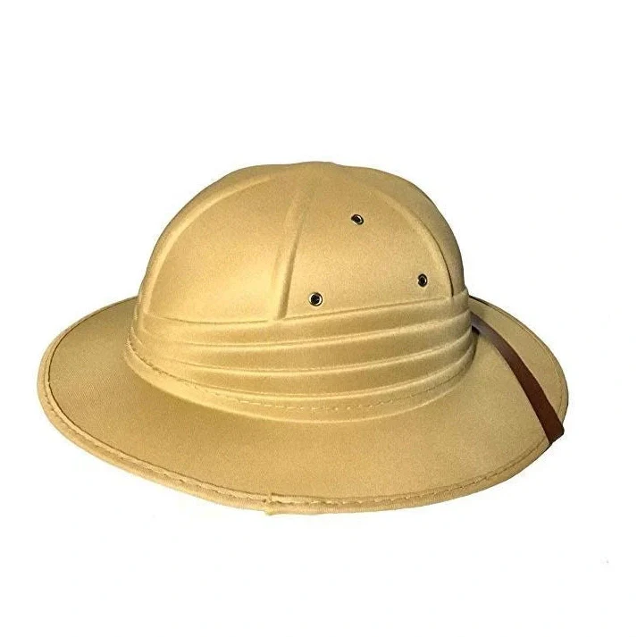 Pith Helmet Hat - Safari - Beige - Image 2