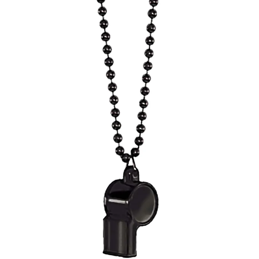Plastic Whistle - Black