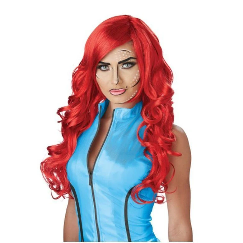 Pop Art Superhero Wig