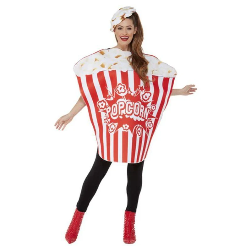 Popcorn Costume, Red & White