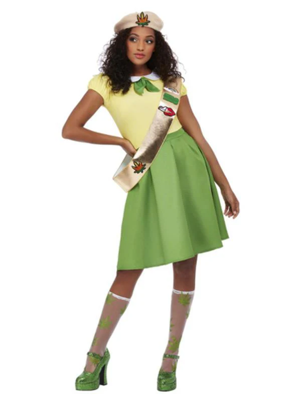 Pot Brownie Costume, Green