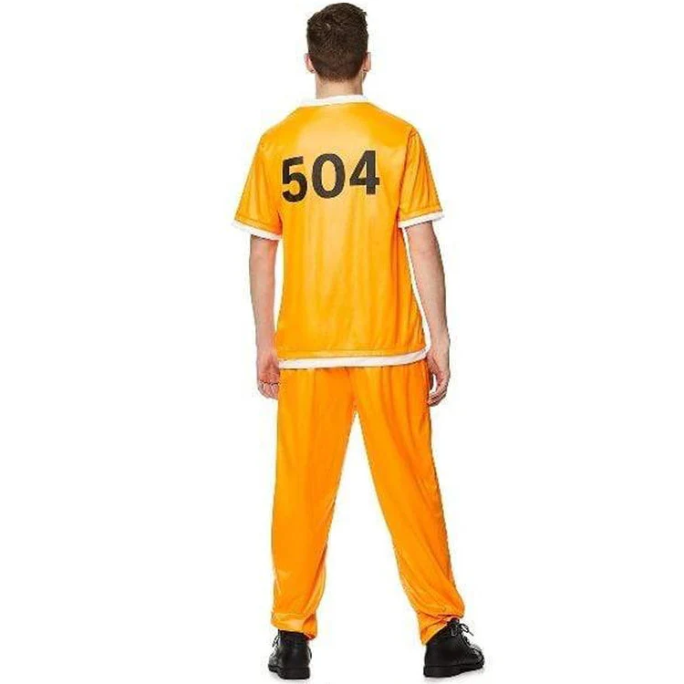 Prison Inmate Mens Costume - Image 2