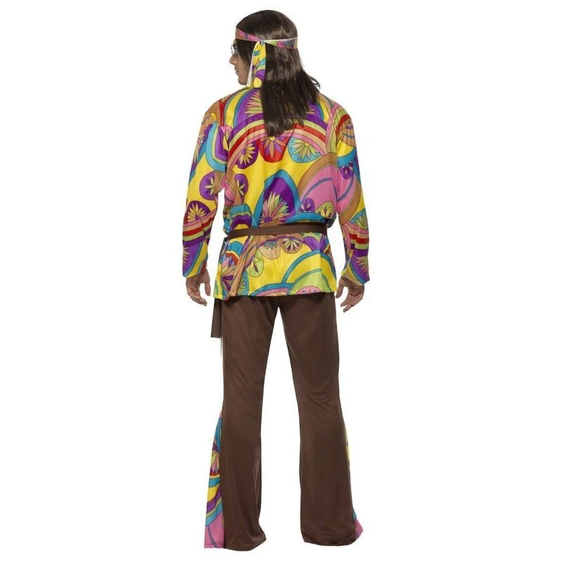 Psychedelic Hippie Man Costume - Image 3