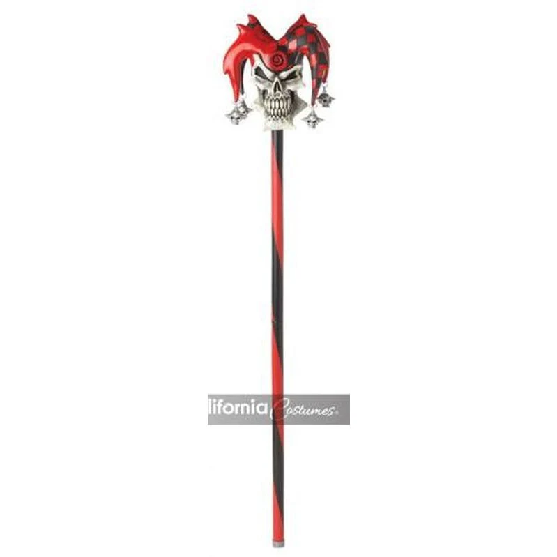 Psycho Jester Cane Red/Black