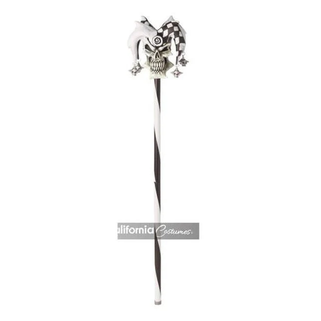 Psycho Jester Cane White/Black