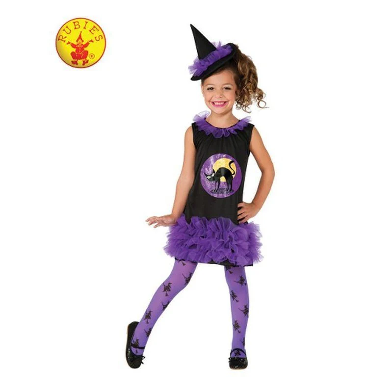 Purple Tutu Witch Size Toddler