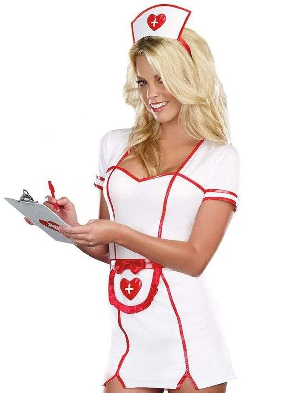 R Eally N Aughty Women's Sexy Nurse Costume - Image 3