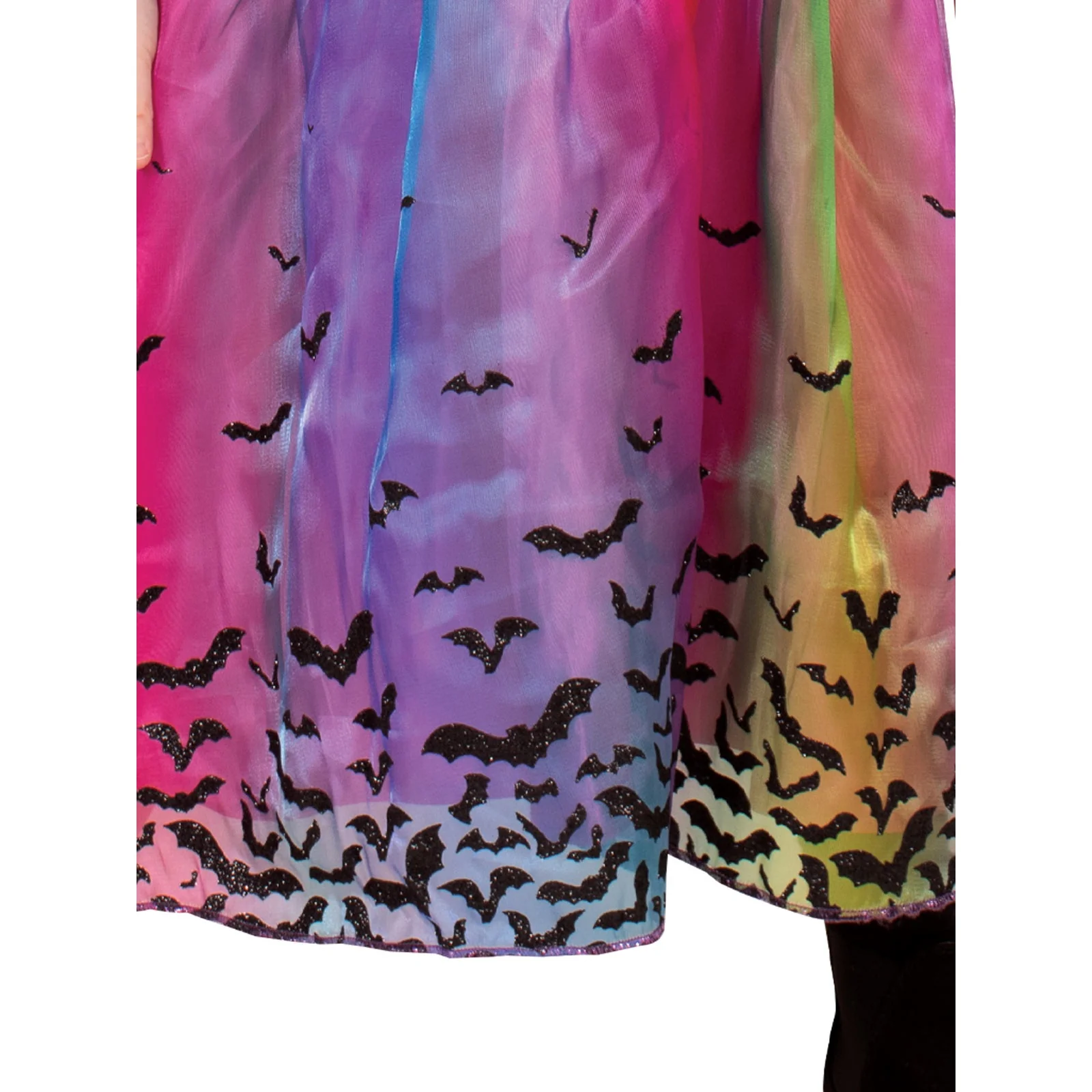 Rainbow Colour Magic Witch Deluxe Costume, Child - Image 4