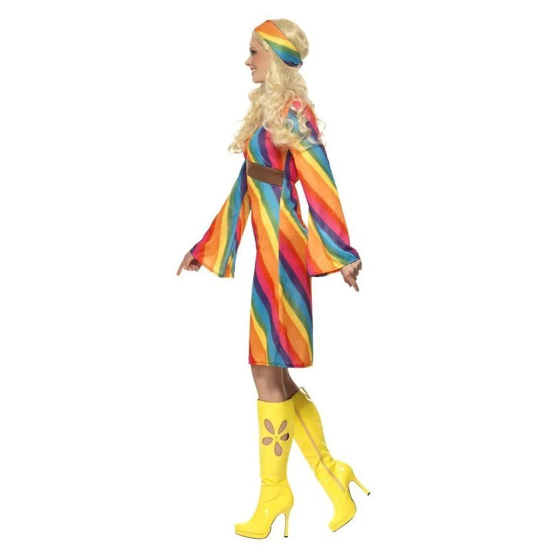 Rainbow Hippie Costume - Image 2