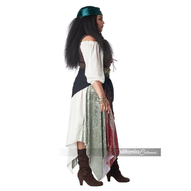 Renaissance Gypsy Pirate Plus Size - Image 2