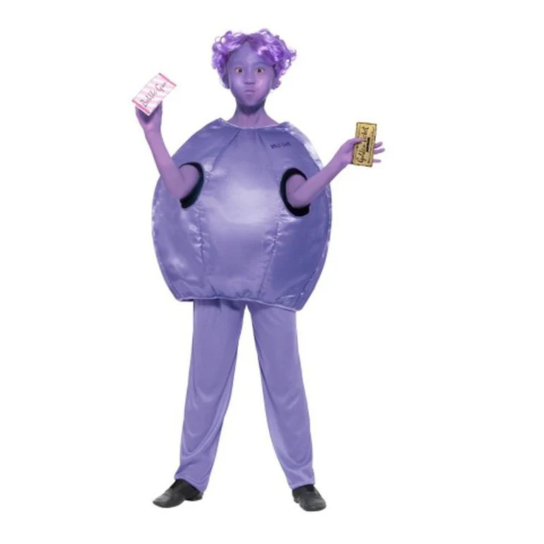 Roald Dahl Deluxe Violet Beauregarde Costume