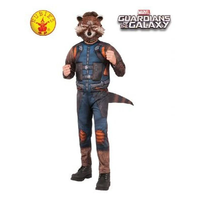 Rocket Raccoon Costume, Child Size Small 3 4 Yrs