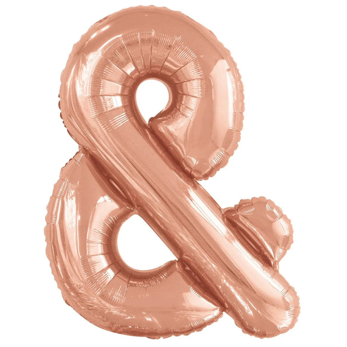 Rose Gold Ampersand & Foil Balloon-86cm
