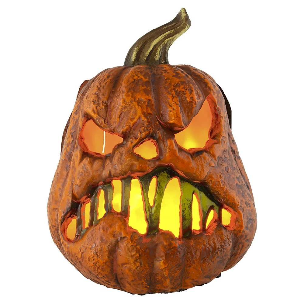 Rotten Flaming Pumpkin With Timer - Type B - Image 2