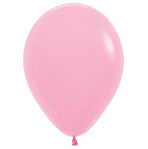 Round Balloon 30cm Light Pink, Uninflated