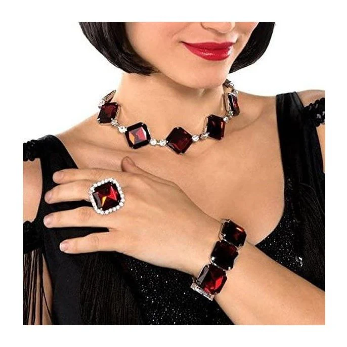 Ruby Jewellery Set