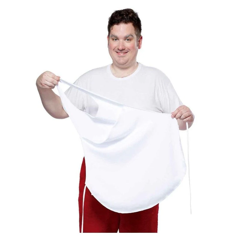 Santa Belly Stuffer, White - Image 2
