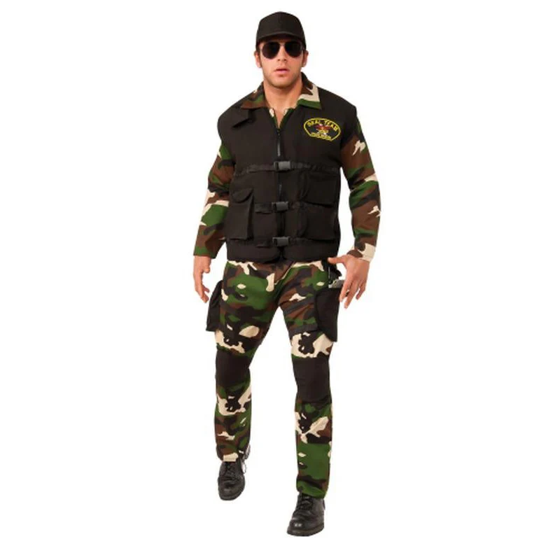 Seal Team 3 Costume Size Std