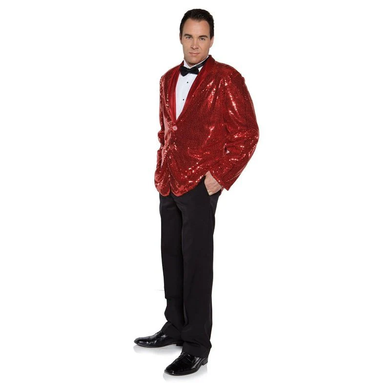 Sequin Jacket Red (Uw) - Image 2