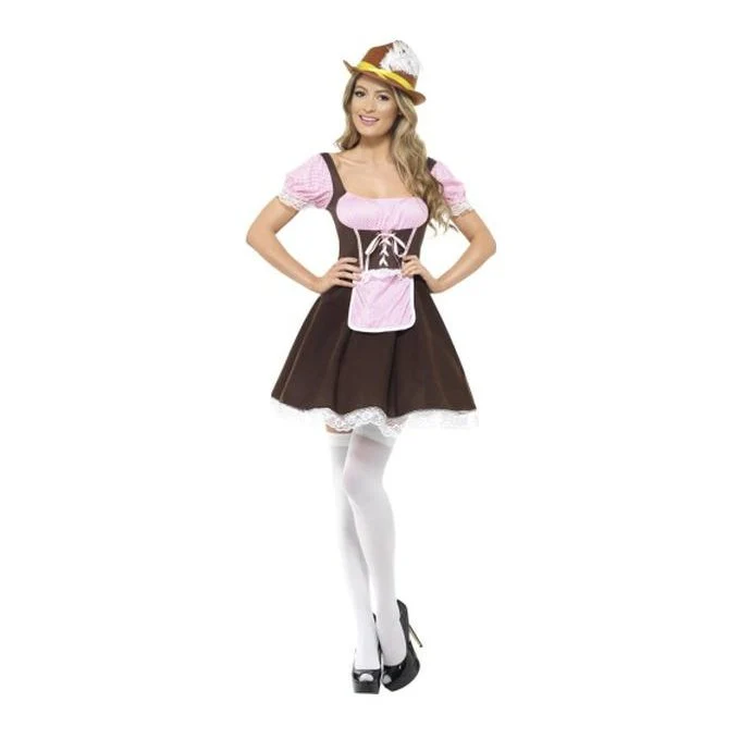 Short Dress Tavern Girl Costume