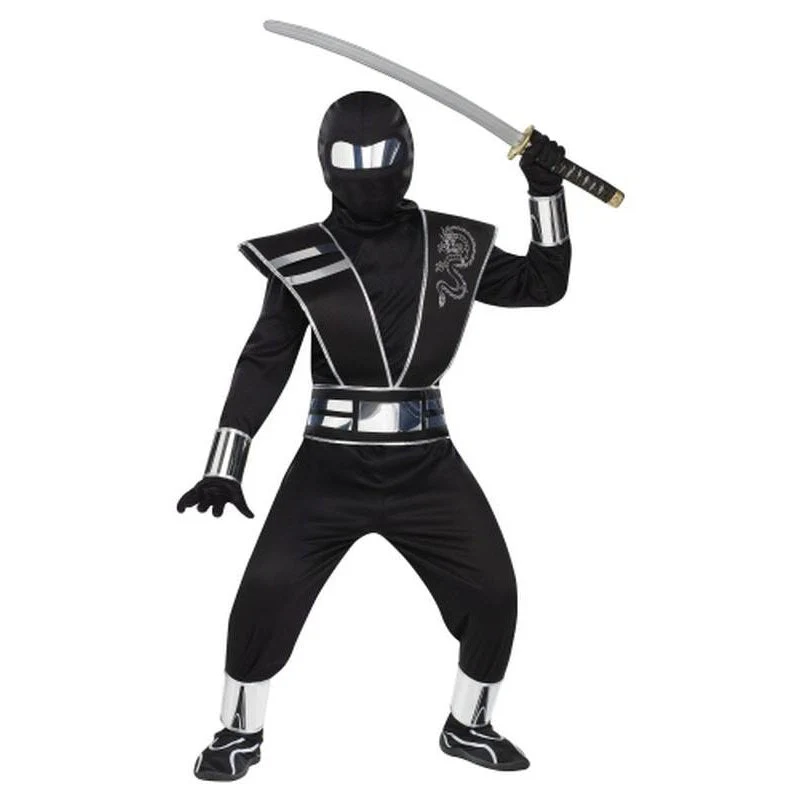 Silver Mirror Ninja Child Costume - Image 3