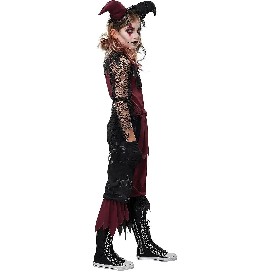 Sinister Jester Girls Costume - Image 2