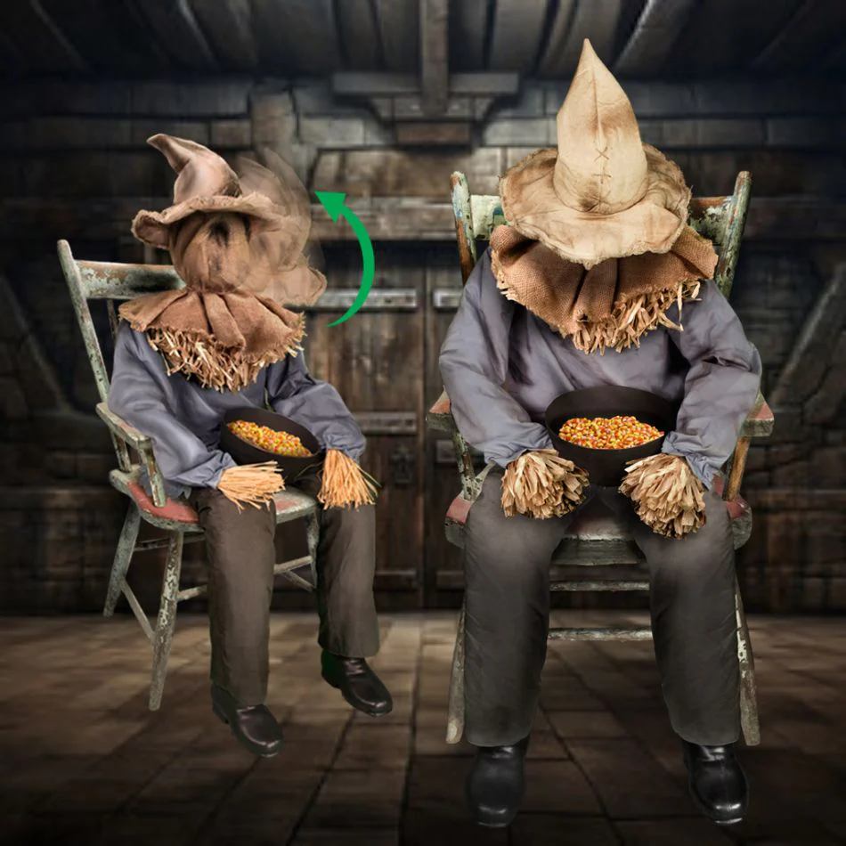 Sitting Scarecrow