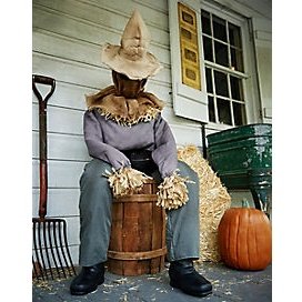 Sitting Scarecrow - Image 2