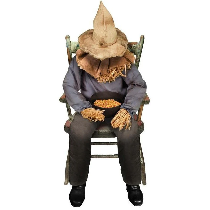 Sitting Scarecrow - Image 3