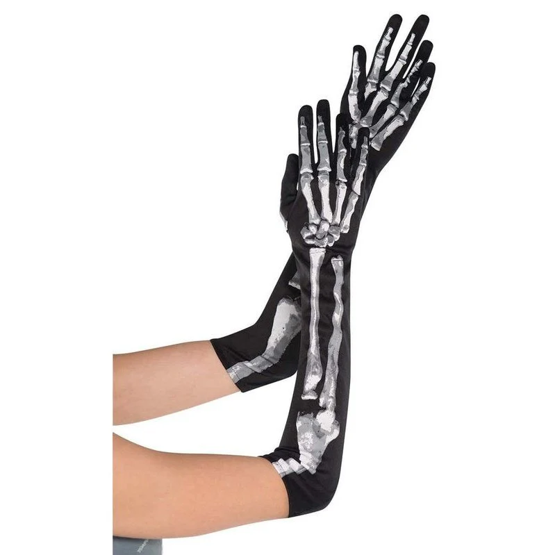 Skeleton Long Gloves (A)