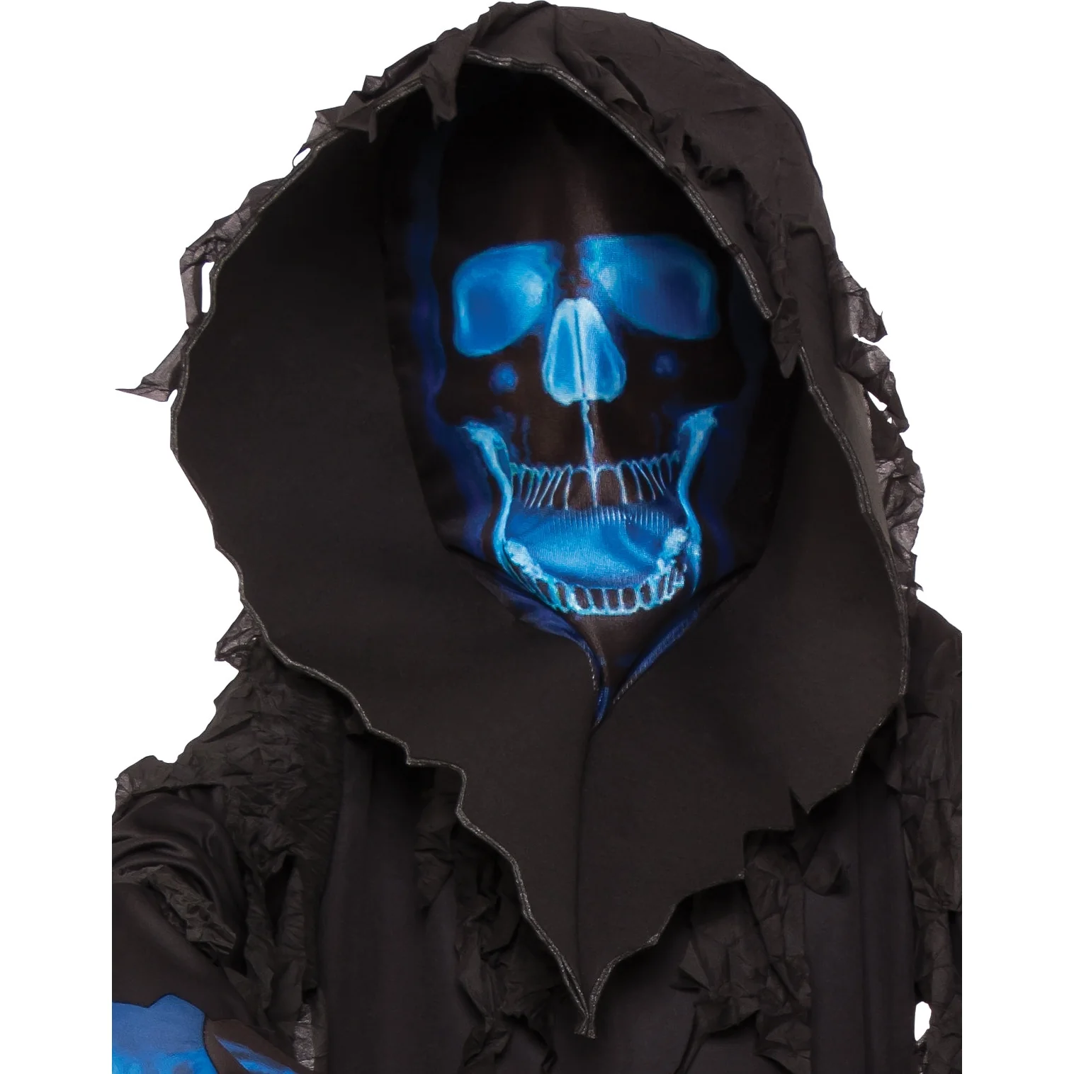 Skull Phantom Halloween Costume, Child - Image 2
