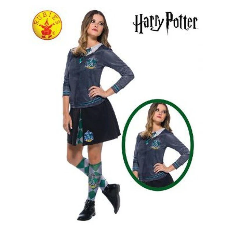 Slytherin Costume Top Adult Size Medium