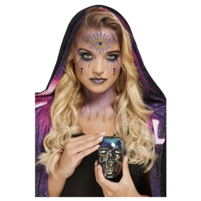 Smiffys Make Up Fx, Fortune Teller Kit, Aqua