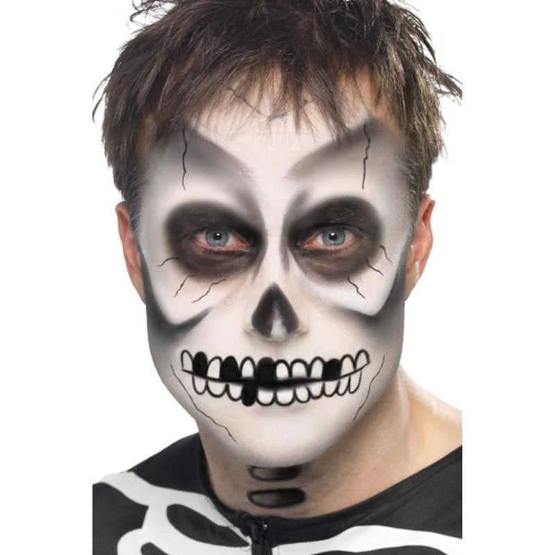 Smiffys Make Up Fx, Skeleton Kit, Black & White
