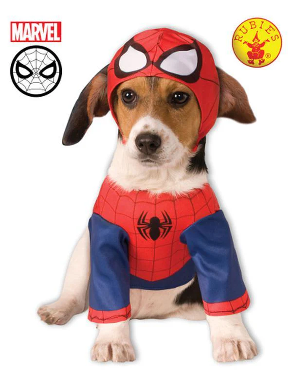 Spider Man Dog Costume Size M