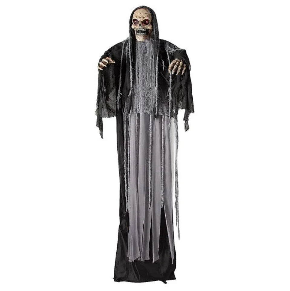 Standing Skeleton Reaper, 6 Ft - Image 2