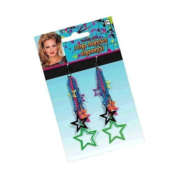 Star Dangle Earrings