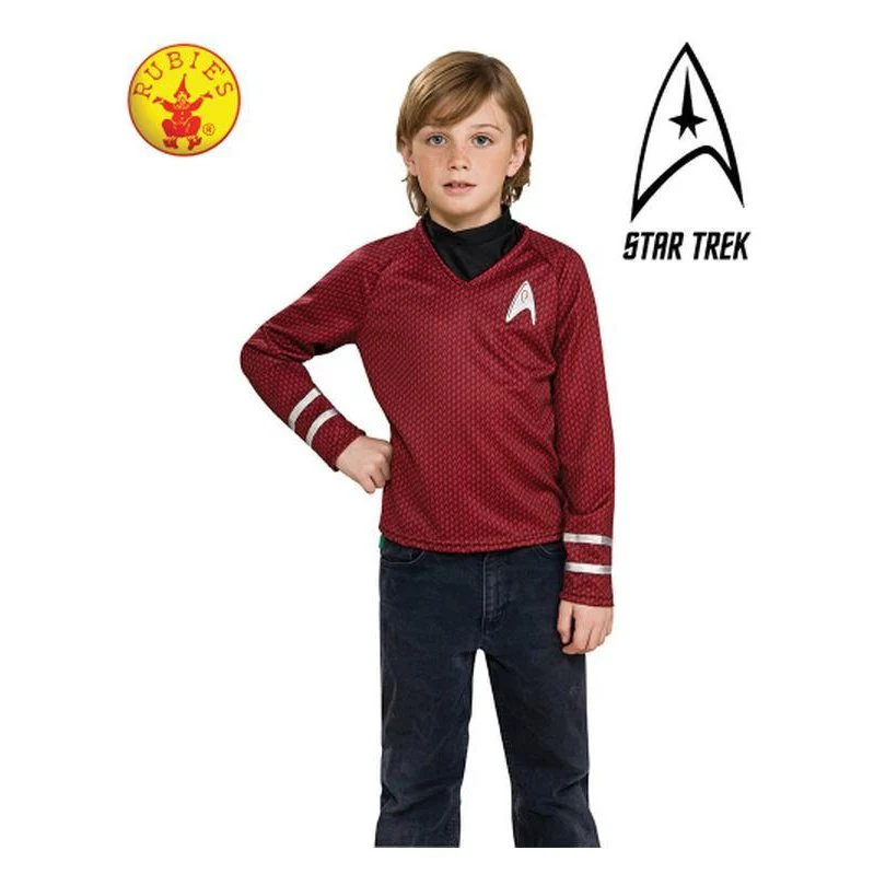 Star Trek Red Shirt Child Size M
