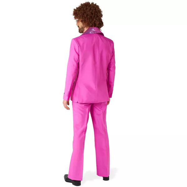 Suitmeister Pink Disco Suit - Image 2