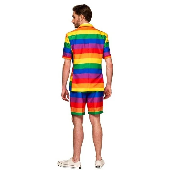 Summer Rainbow Suit Costume Mens - Image 2