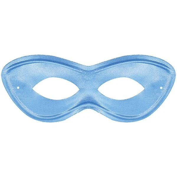 Super Hero Mask Light Blue