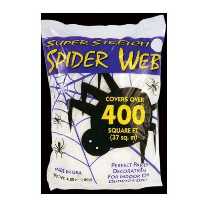 Super Stretch White Spider Web