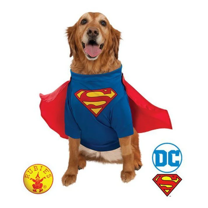 Superman Deluxe Pet Costume Size S